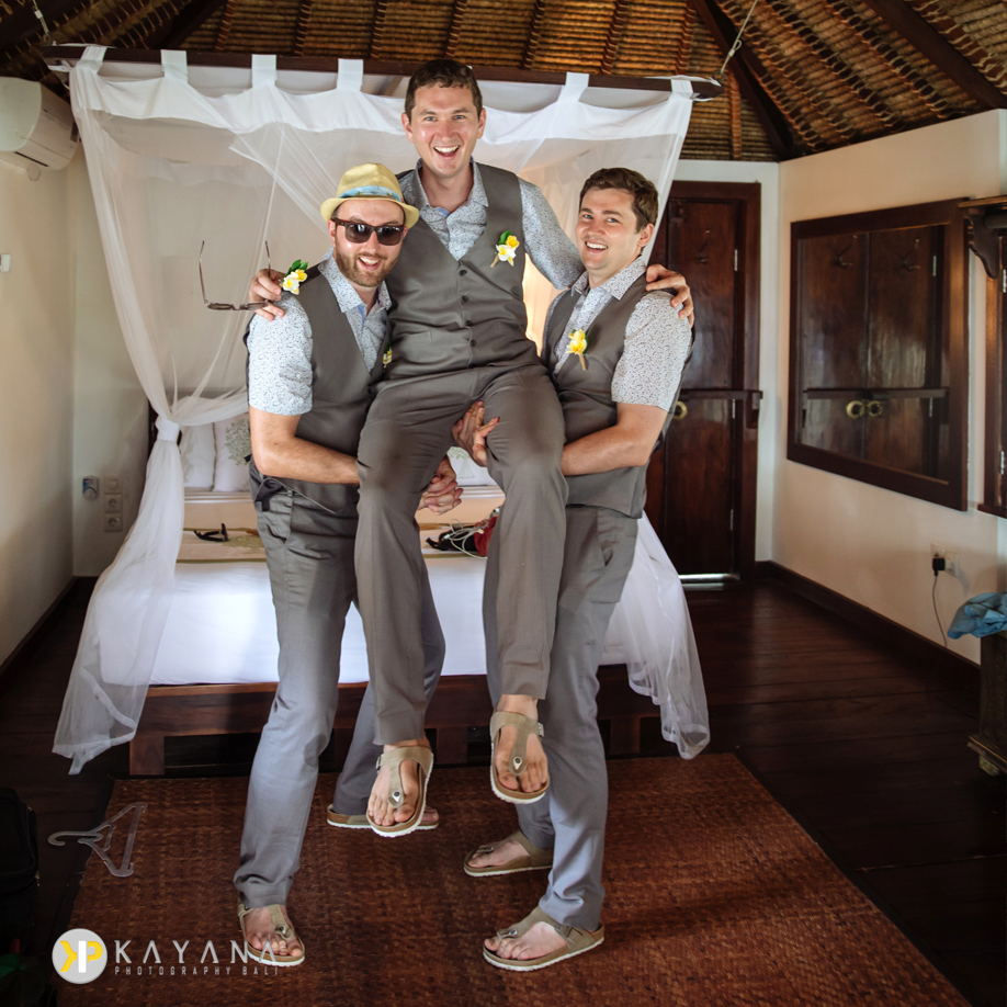 Gili Trawangan Wedding Pondok Santi Dearbhla and Colm