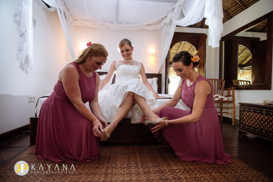 Gili Trawangan Wedding Pondok Santi Dearbhla and Colm