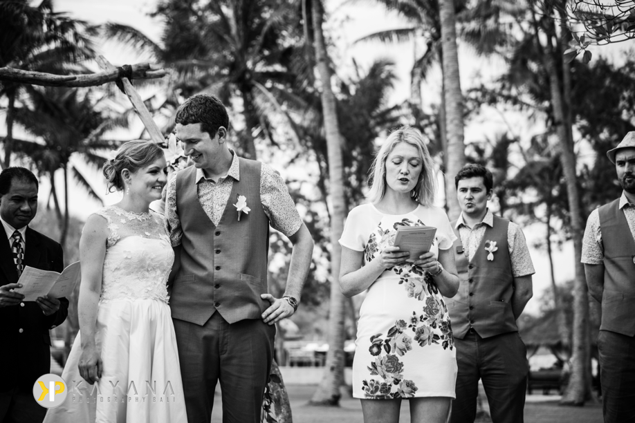 Gili Trawangan Wedding Pondok Santi Dearbhla and Colm