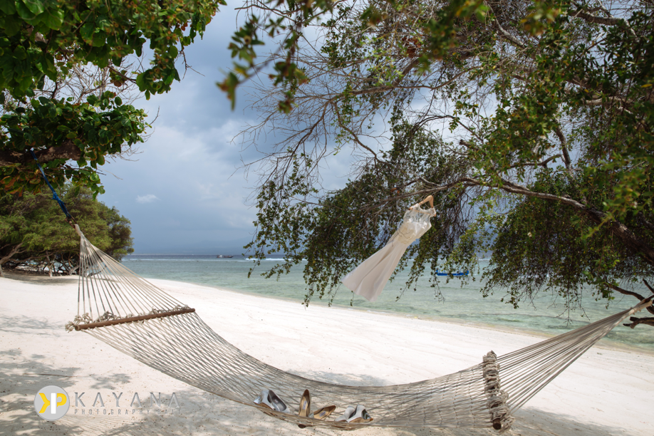Gili Trawangan Wedding Pondok Santi Dearbhla and Colm