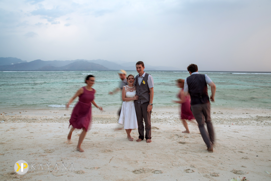 Gili Trawangan Wedding Pondok Santi Dearbhla and Colm