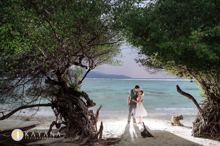Gili Trawangan Wedding Pondok Santi Dearbhla and Colm